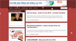 Desktop Screenshot of comfete-gresy.fr