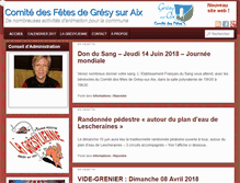Tablet Screenshot of comfete-gresy.fr